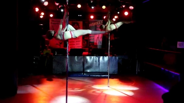 Cat Walk Р OLE SPORT, synchronous duets, profi, Olga Endovitskaya and Marina