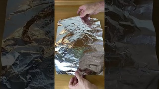 Как правильно класть фольгу в форму | Лайфхаки от Нечетова | nechetoff | ПОДПИШИСЬ  #Shorts