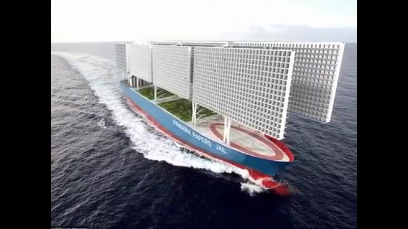 Architects create concept prison ship that can hold 3, 300 tax avoiders in Game of Thrones style