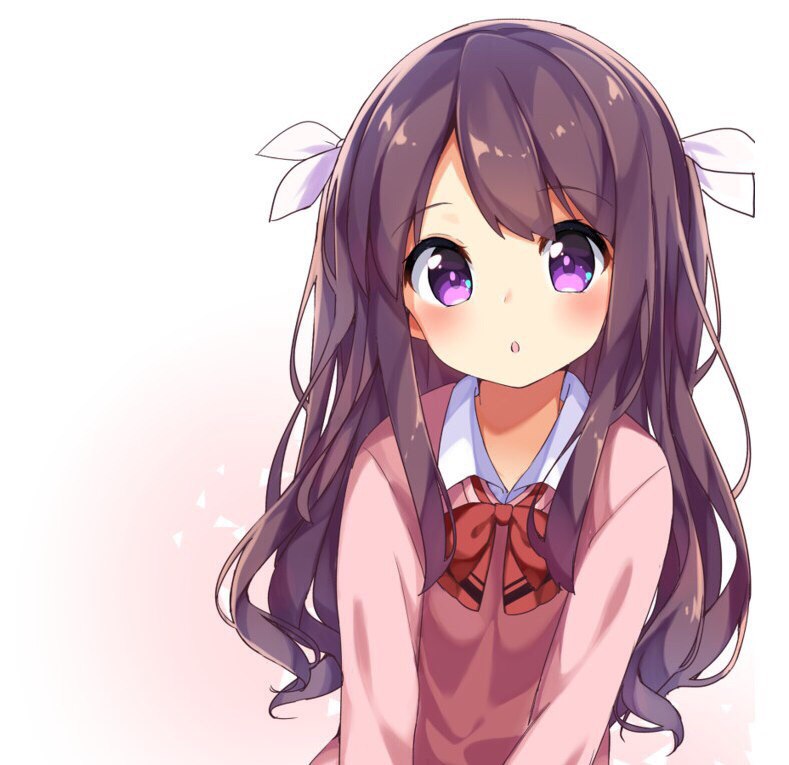 Anime cute long hair shared