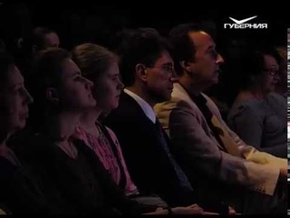 . Олег Белов, Владимир Гальченко, Денис Евневич на бенефисе Ольги Агаповой