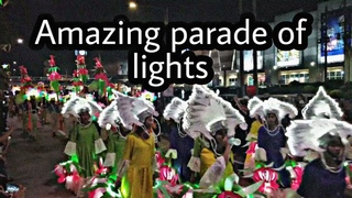 Dinagyang Festival 2020 float parade of lights