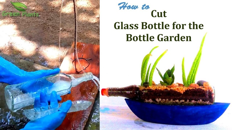 How to Cut Glass Bottle for the Bottle Garden, , GREEN