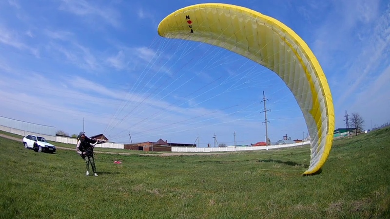 Параплан NOVA Karbon М, Подвеска AVA sport XXL Тестим, наземим))))