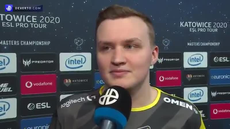 Интервью flamie для Dextero на английском. IEM Katowice