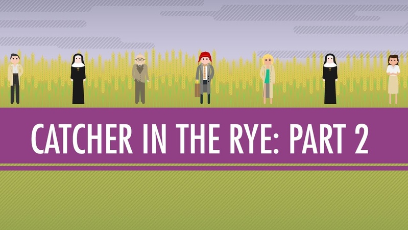 Holden, JD, and the Red Cap The Catcher in the Rye Part 2: Crash Course English Literature,