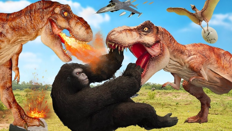 The Best Movies Dinosaur Rexy (2023) Full, T Rex Chase 6, Jurassic world 6,