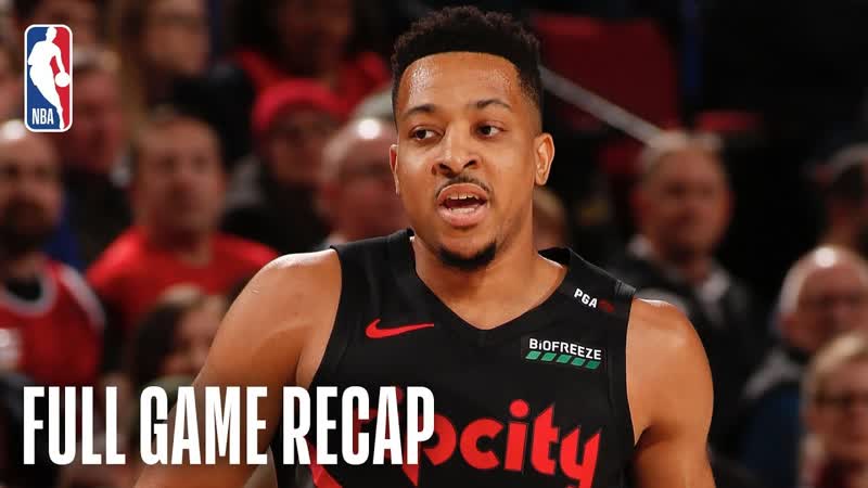 SUNS vs TRAIL BLAZERS, CJ Mc Collum Catches Fire For Portland, March 9,