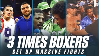 Three Times Boxers Set Up MASSIVE FIGHTS
