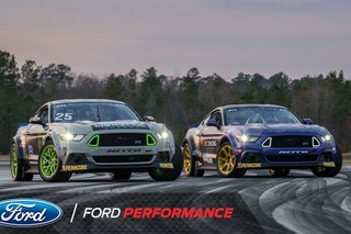 2017 Ford Mustang RTR Test: Vaughn Gittin Jr. and Chelsea DeNofa | Formula DRIFT | Ford Performance