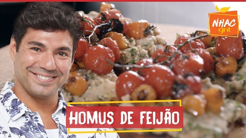 Sanduíche vegetariano de homus de feijão branco no pão kamut, Felipe Bronze, Perto do