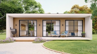 Casa Pequena e Funcional - Layout Integrado