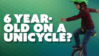 Unicycling - A 6-year old's learning journey