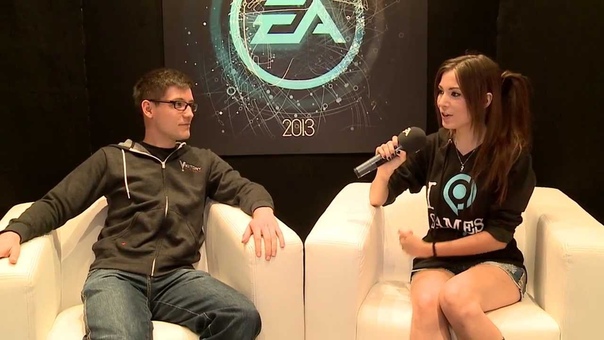 EA gamescom 2013 Live Melonie Mac interview with Eric