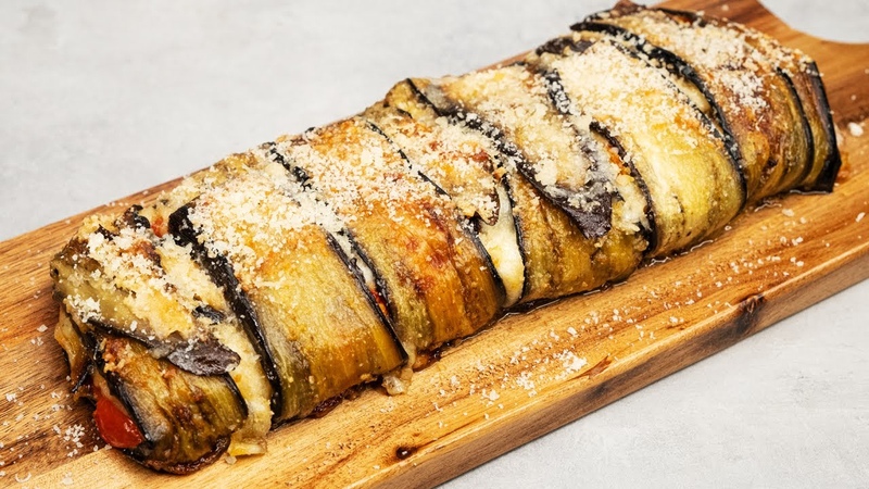 Eggplant that drives everyone crazy Easy to prepare eggplant roll, no