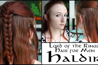 Lord of The Rings Hair for Men - Haldir
