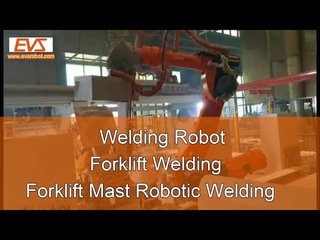 Forklift Mast Robotic Welding   Welding Robot   Forklift Welding