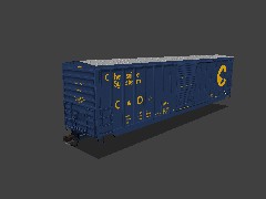 Boxcar Berwick 50 ft C&O