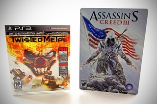 Twisted Metal + Assassin's Creed 3 SteelBook Unboxing (PS3)