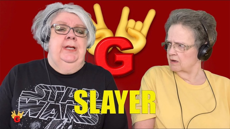 2 RG Two Rocking Grannies Reaction: SLAYER WAR