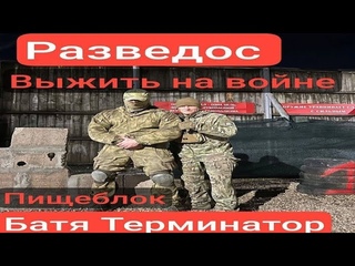Razvedos и Батя Терминатор Разведос про батю Терминатора и НВП ПИЩЕБЛОК Война подготовка выжить СВО