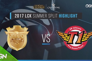 2017lcksummer [H/L ] Ever8 vs SKT Game1 - 2017 LCK Summer Split (롤챔스 하이라이트) 170726