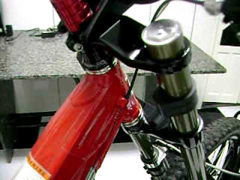 With frame foes 2:1 and marzocchi super monster