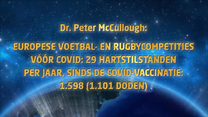 Europese voetbal- en rugbycompetities: van 29 hartstilstanden/jaar naar 1598 sinds vaccinatie (1101 Doden)