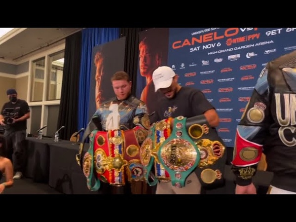 ( AMAZING) CANELO SHOWTIME EMBARRASSES TEOFIMO LOPEZ NOT ACKNOWLEDGING HIM AS