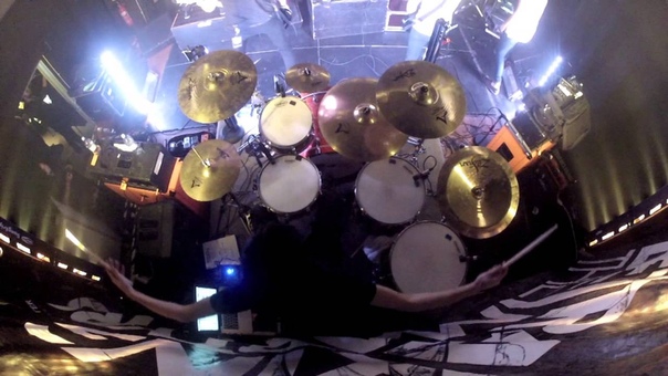 Betraying The Martyrs Man Made Disaster live Drum Cam Boris Le