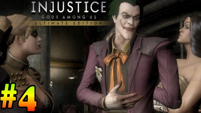 Injustice Gods Among Us Story 4 JOKER Cutscenes Game Movie ( PC 1080p 60
